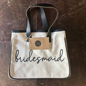Santa Barbara Design Studio Bridesmaid Mini Canvas Tote